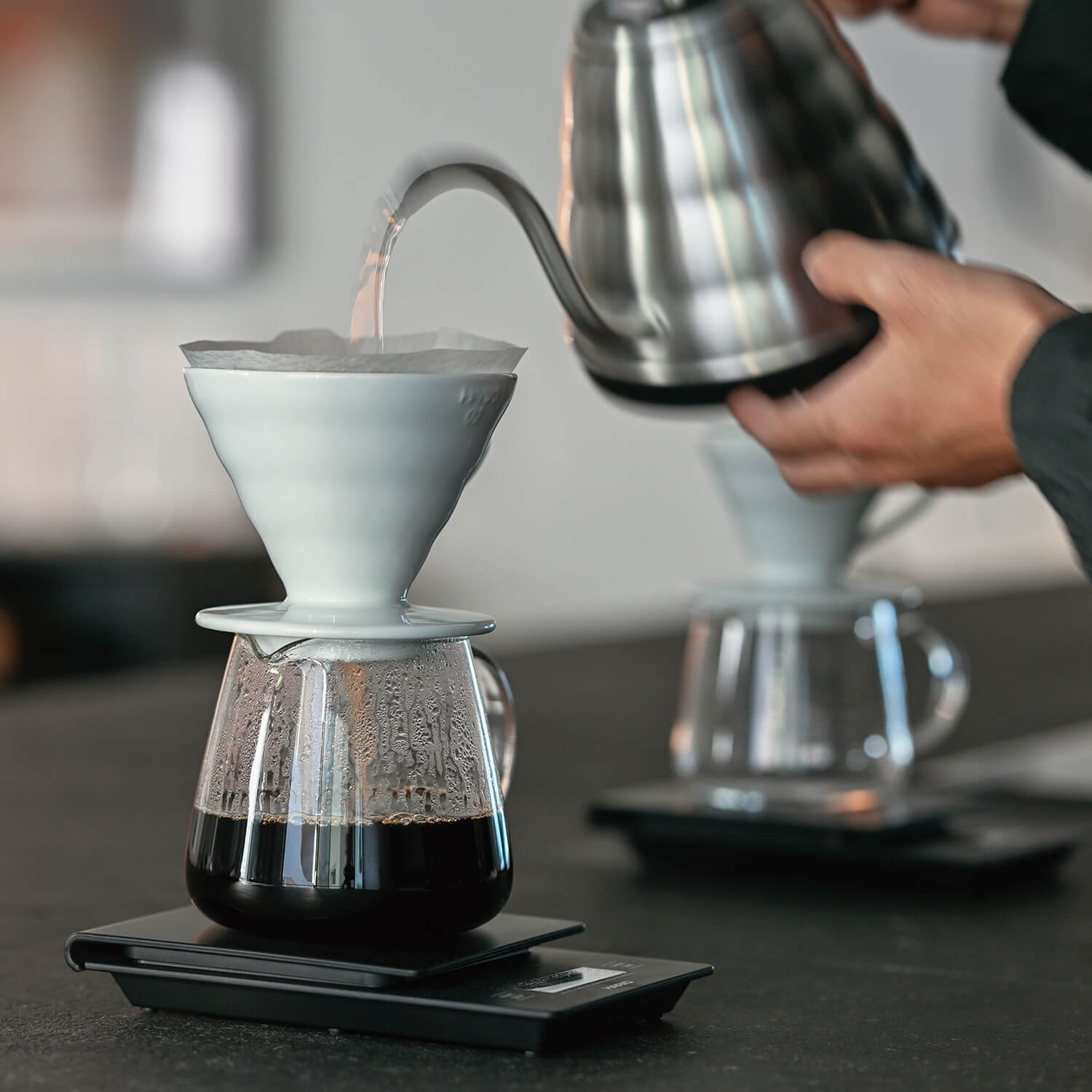 HARIO V60 BARISTA SERVER GLASKANDE - 600 ml